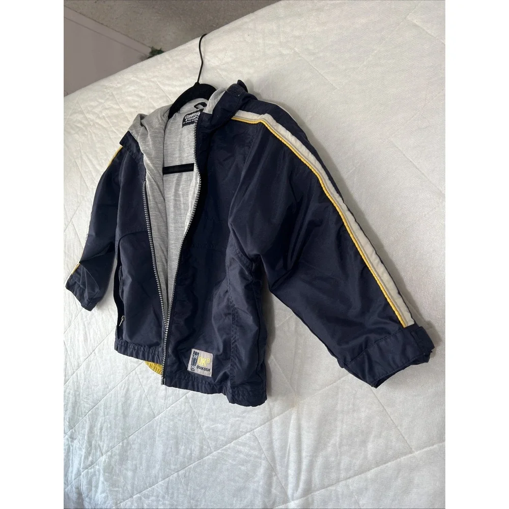 Toddler Boys OshKosh B'gosh Tri-Color Jacket Size 3T 15